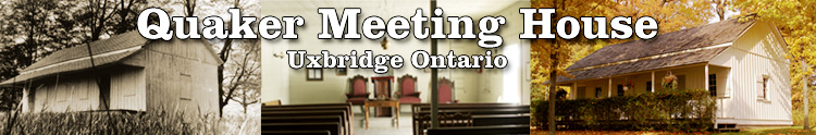 Quaker meeting house uxbridge ontario